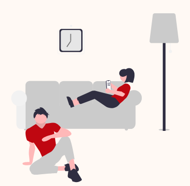 お部屋の家具のイメージ